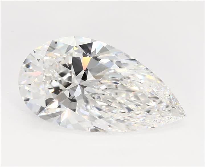 2.73 CT Pear Lab-Grown Diamond Surrey Vancouver Canada Langley Burnaby Richmond