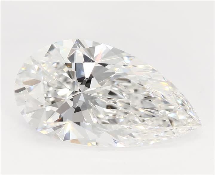 2.01 CT Pear Lab-Grown Diamond Surrey Vancouver Canada Langley Burnaby Richmond