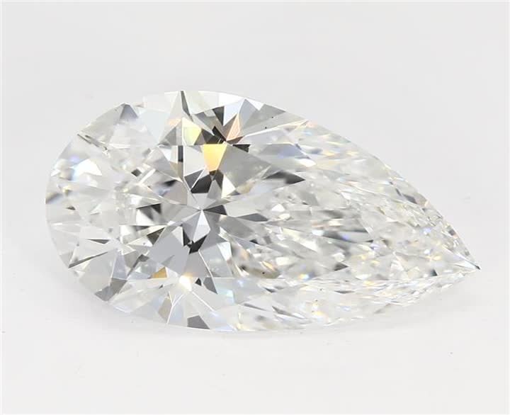 1.57 CT Pear Lab-Grown Diamond Surrey Vancouver Canada Langley Burnaby Richmond