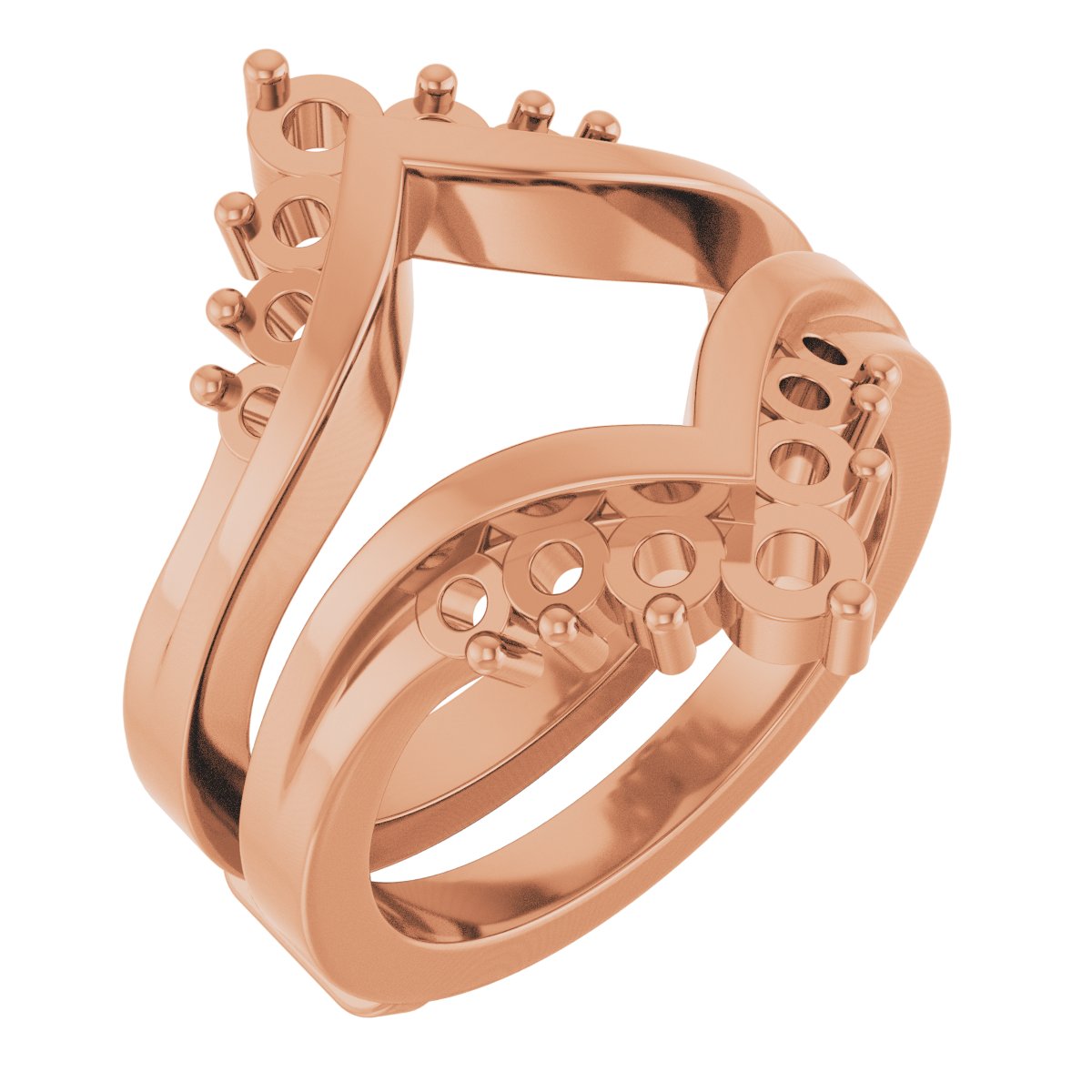 Accented V Ring Guard