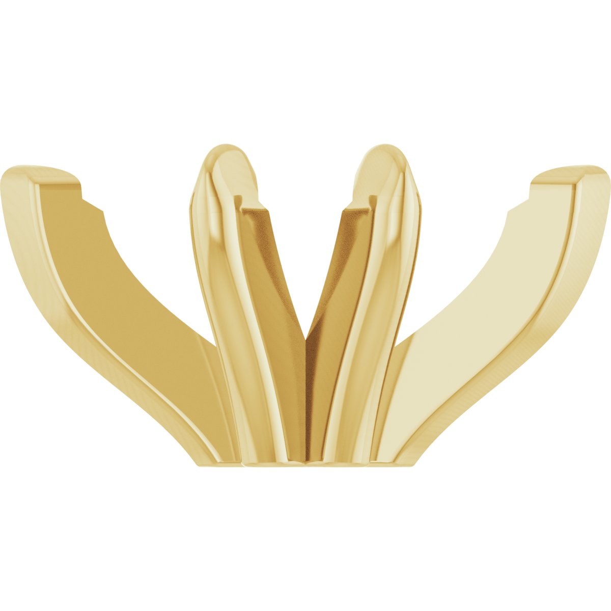 Pre-Notched Claw-Prong Shank Setting