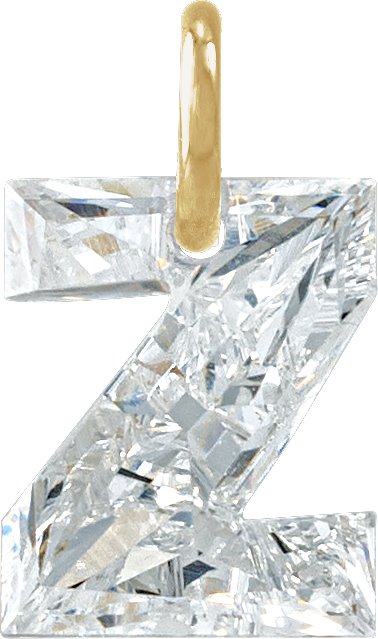 Lab-Grown Diamond Initial Dangle