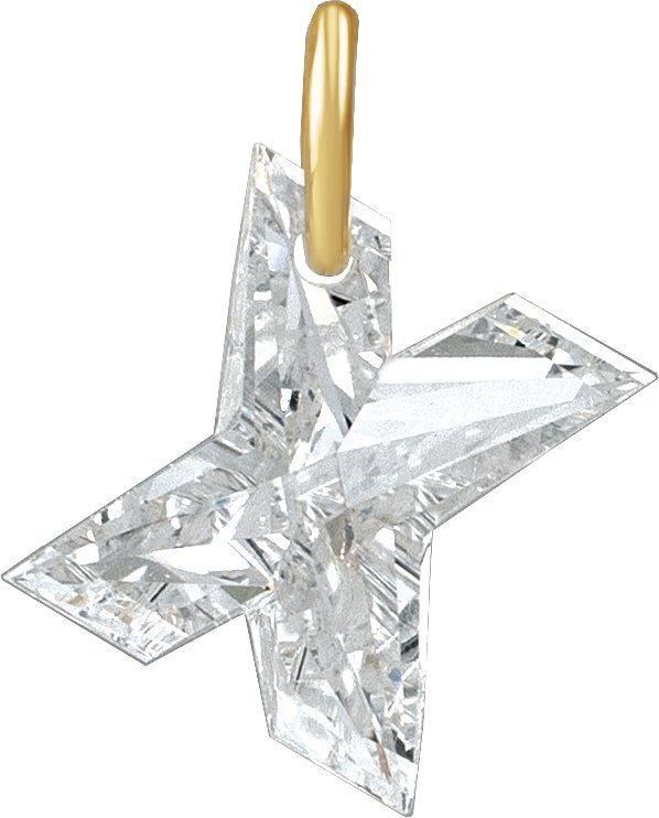 Lab-Grown Diamond Initial Dangle