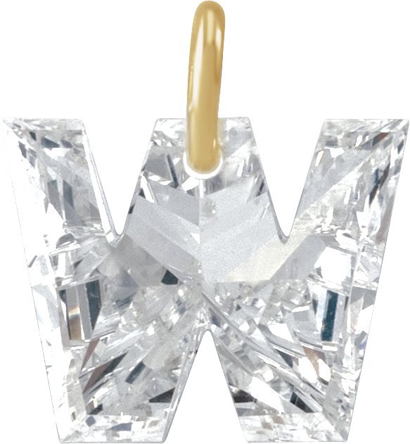 Lab-Grown Diamond Initial Dangle