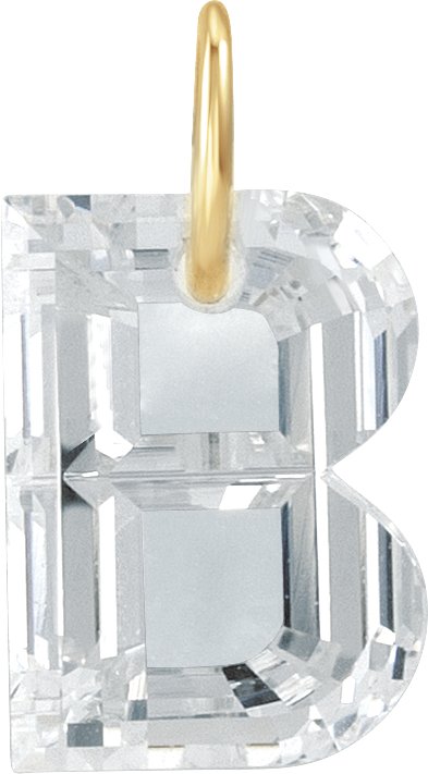 Lab-Grown Diamond Initial Dangle