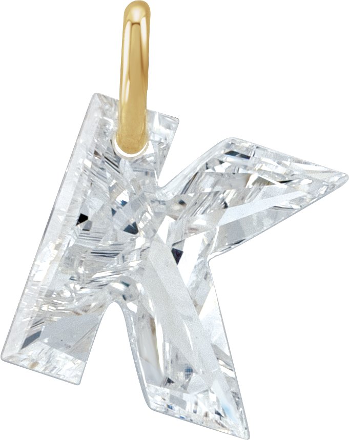 Lab-Grown Diamond Initial Dangle