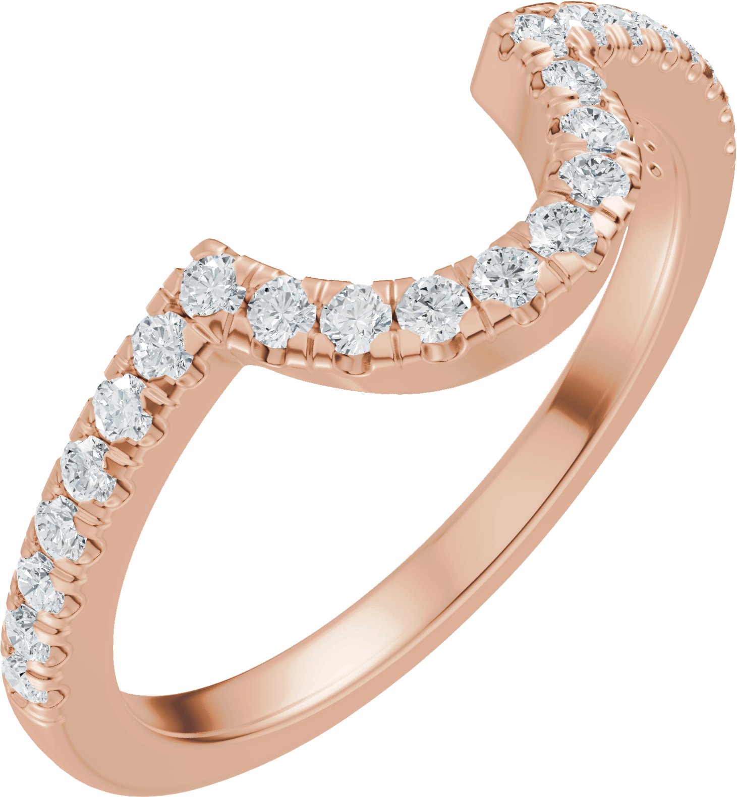 Claw-Prong Accented Bezel-Style Engagement Ring or Band