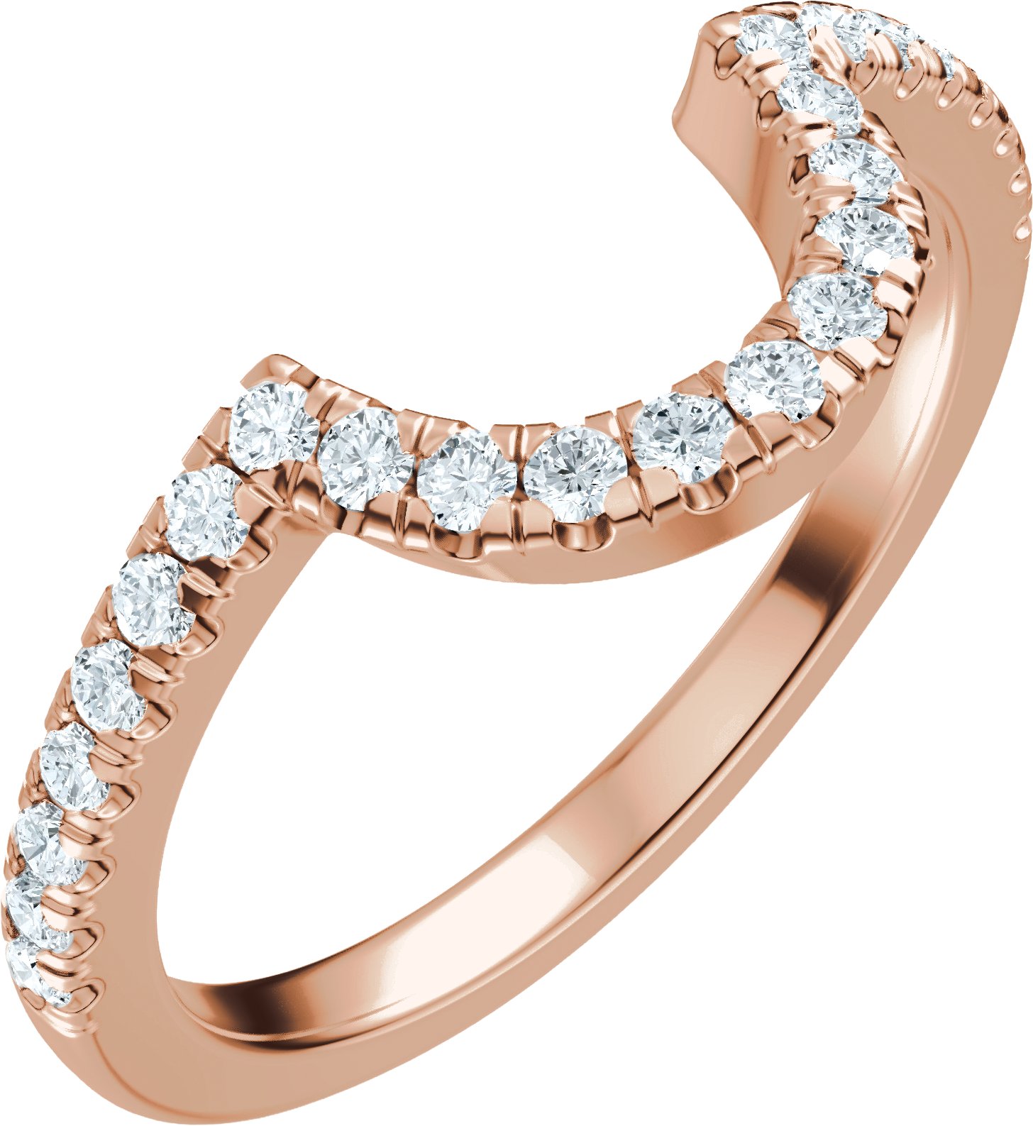 Claw-Prong Accented Bezel-Style Engagement Ring or Band