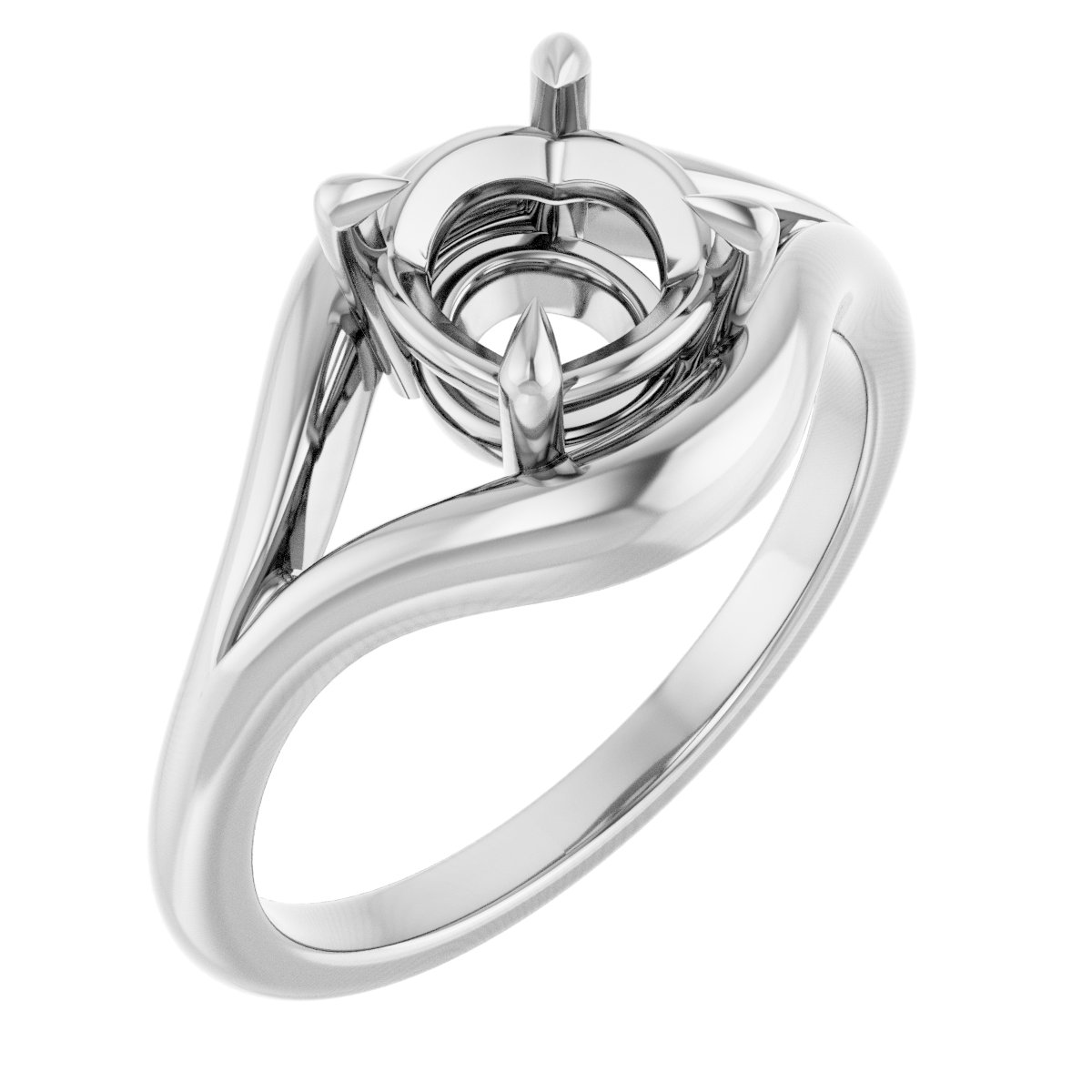 Claw-Prong Solitaire Engagement Ring