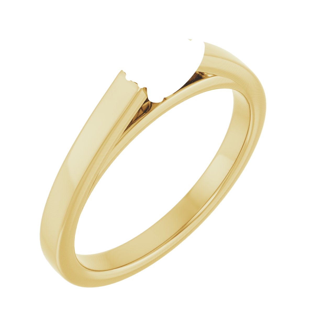 Hidden Halo-Style Engagement Ring