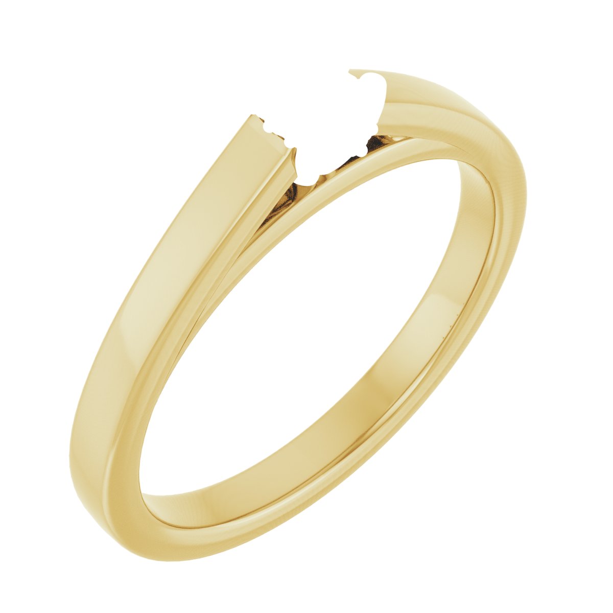 Hidden Halo-Style Engagement Ring