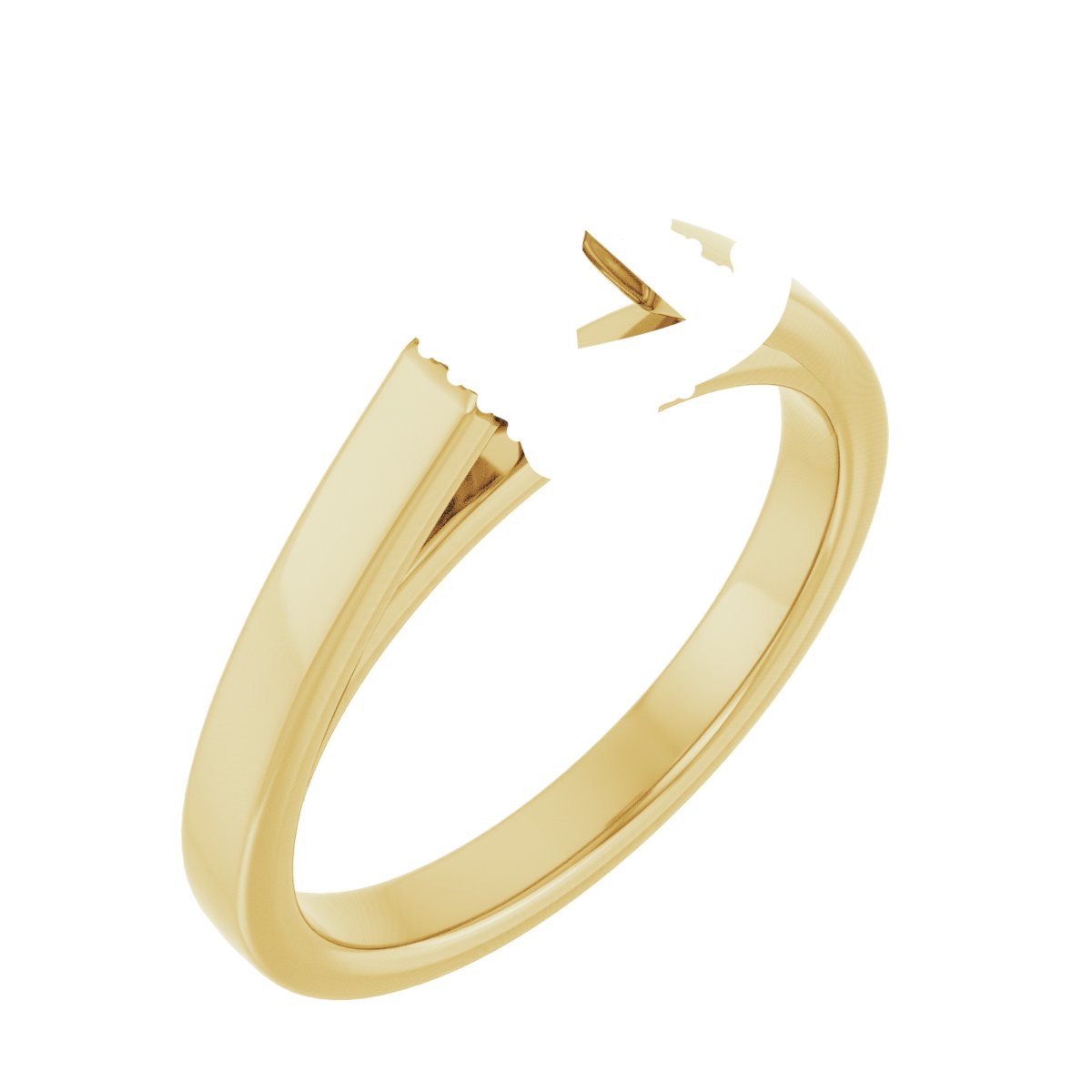 Hidden Halo-Style Engagement Ring