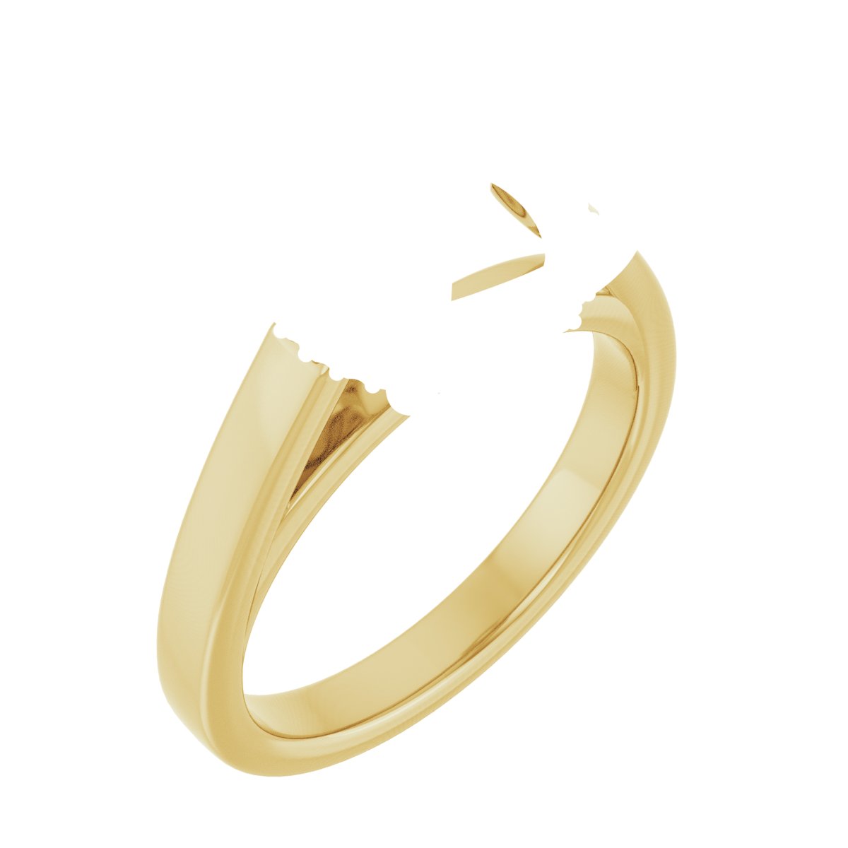 Hidden Halo-Style Engagement Ring