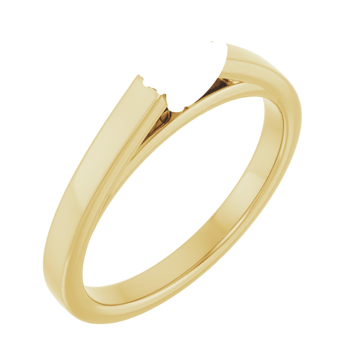 Hidden Halo-Style Engagement Ring