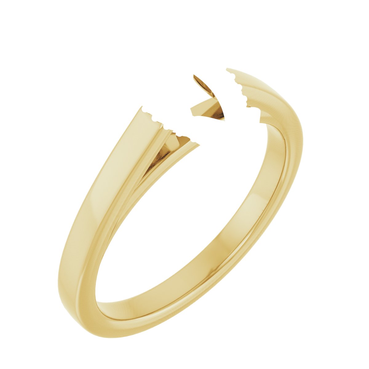 Hidden Halo-Style Engagement Ring