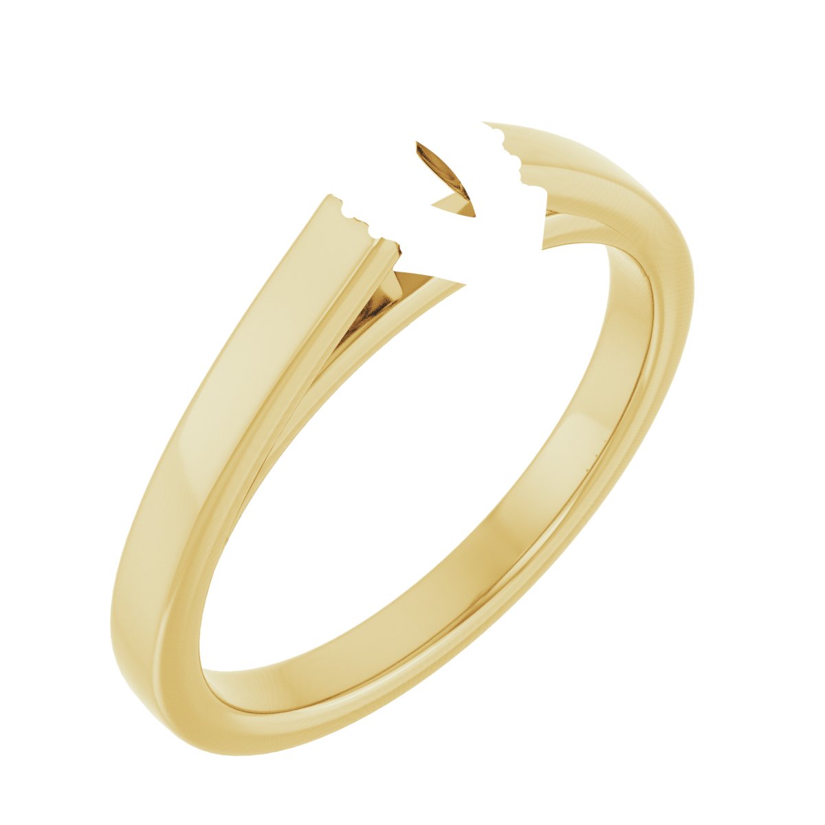 Hidden Halo-Style Engagement Ring