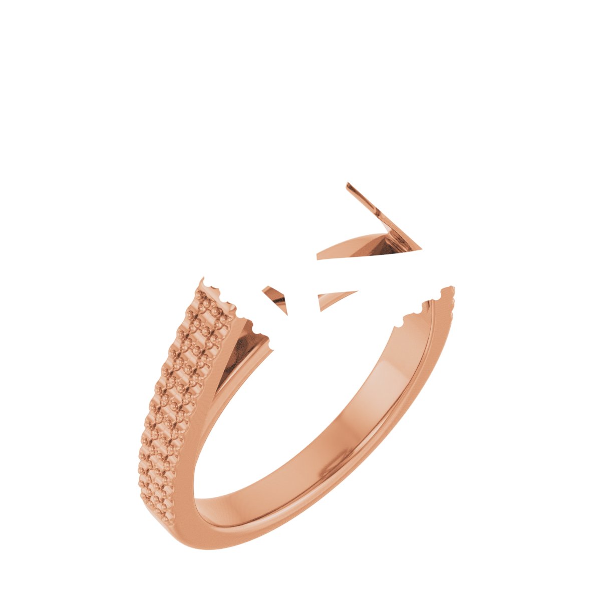 Hidden Halo-Style Engagement Ring
