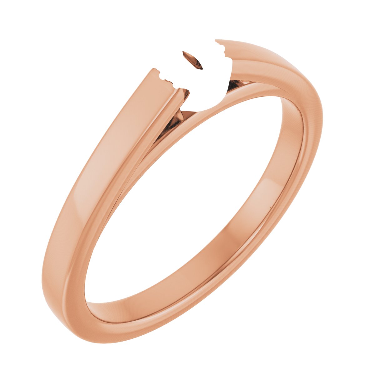 Hidden Halo-Style Engagement Ring