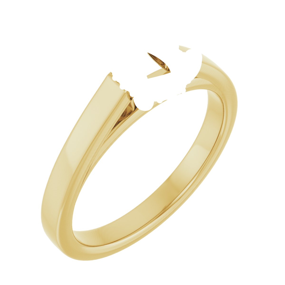 Hidden Halo-Style Engagement Ring