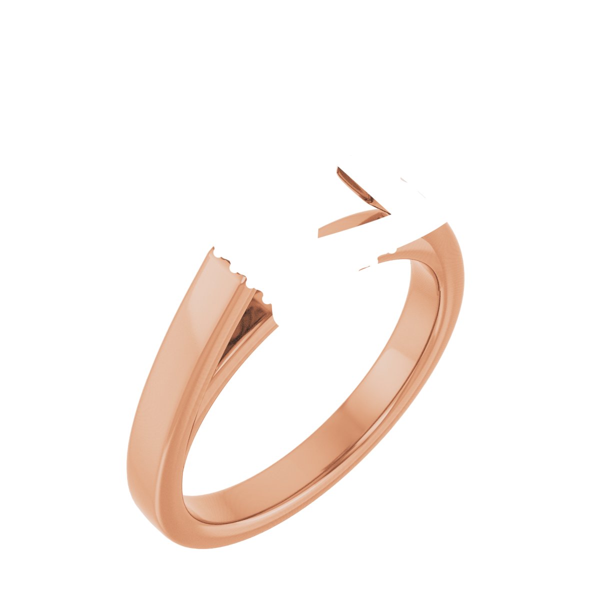 Hidden Halo-Style Engagement Ring