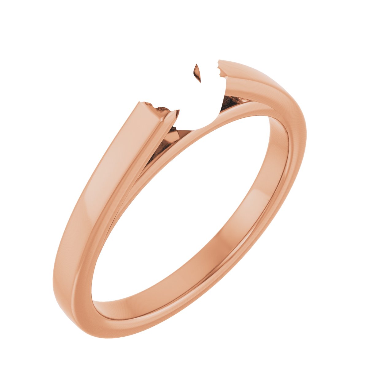 Hidden Halo-Style Engagement Ring