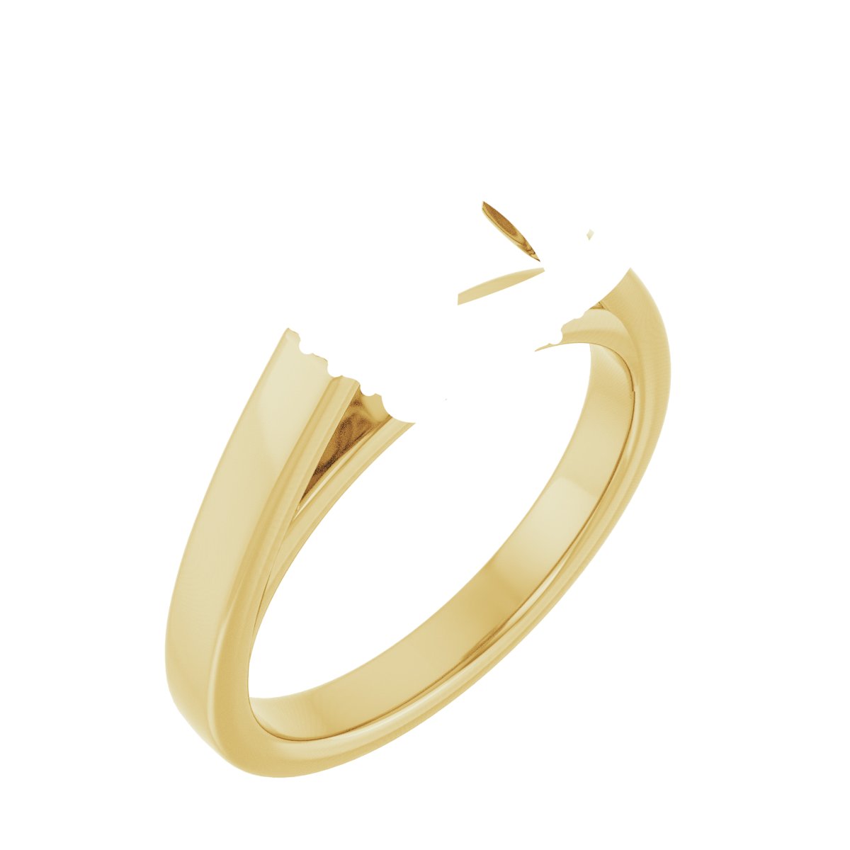 Hidden Halo-Style Engagement Ring