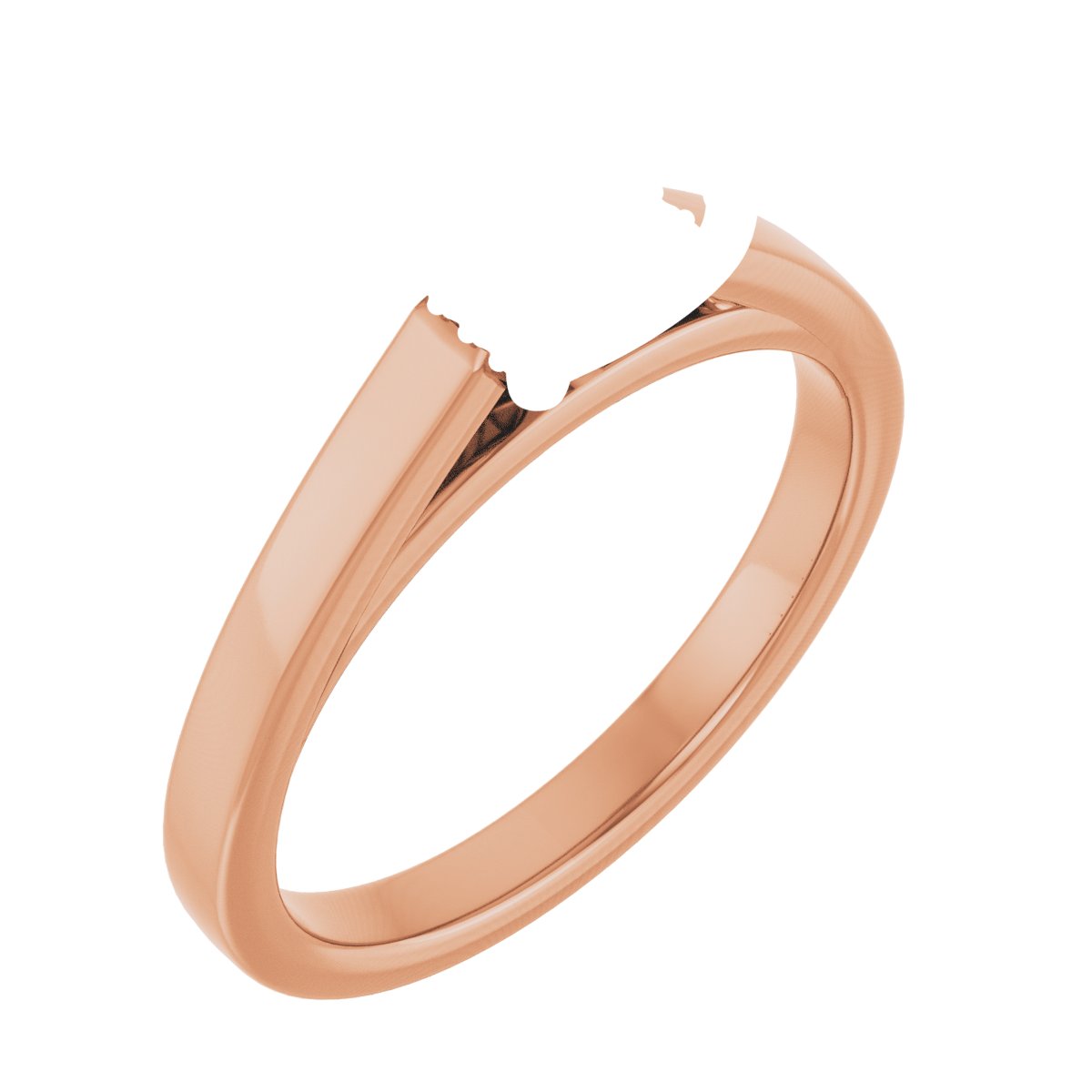 Hidden Halo-Style Engagement Ring