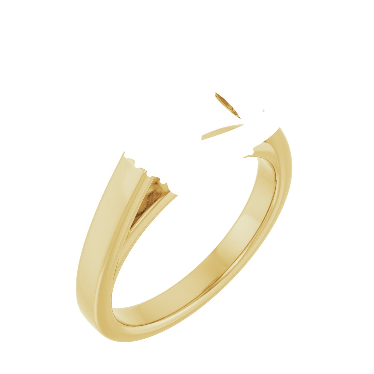 Hidden Halo-Style Engagement Ring