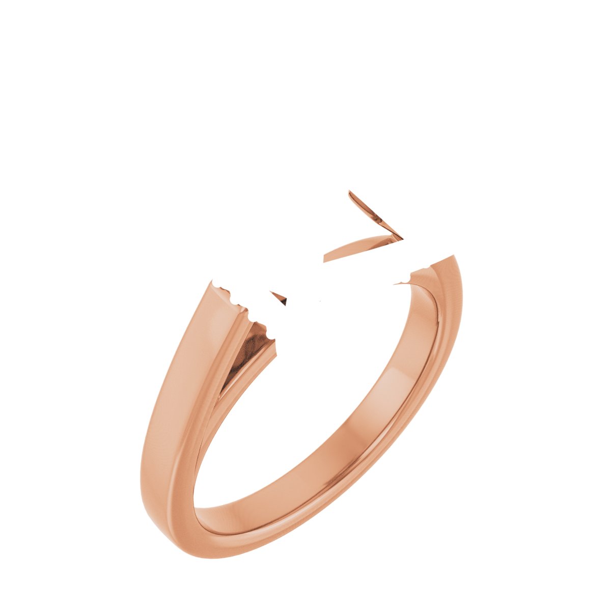 Hidden Halo-Style Engagement Ring