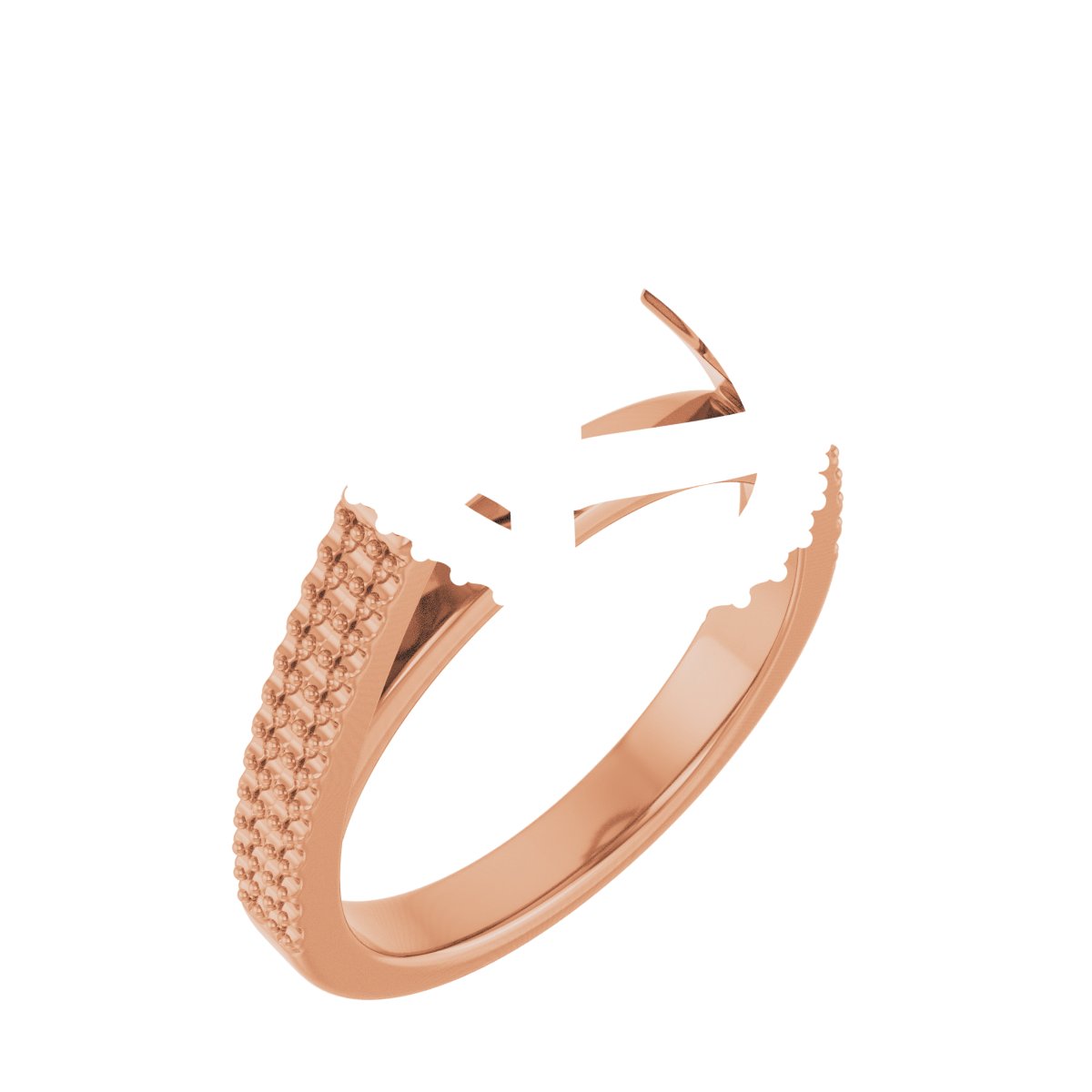 Hidden Halo-Style Engagement Ring