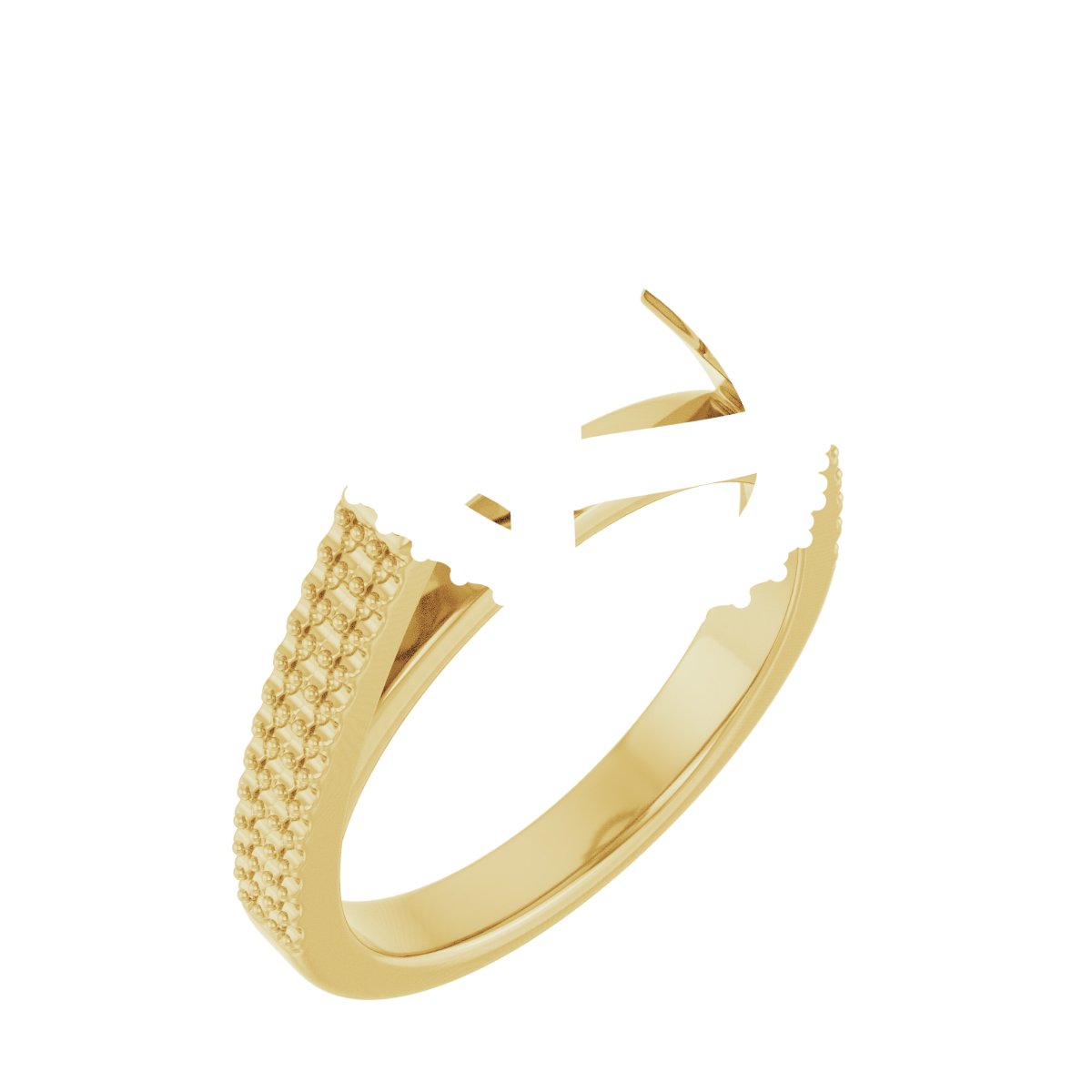 Hidden Halo-Style Engagement Ring