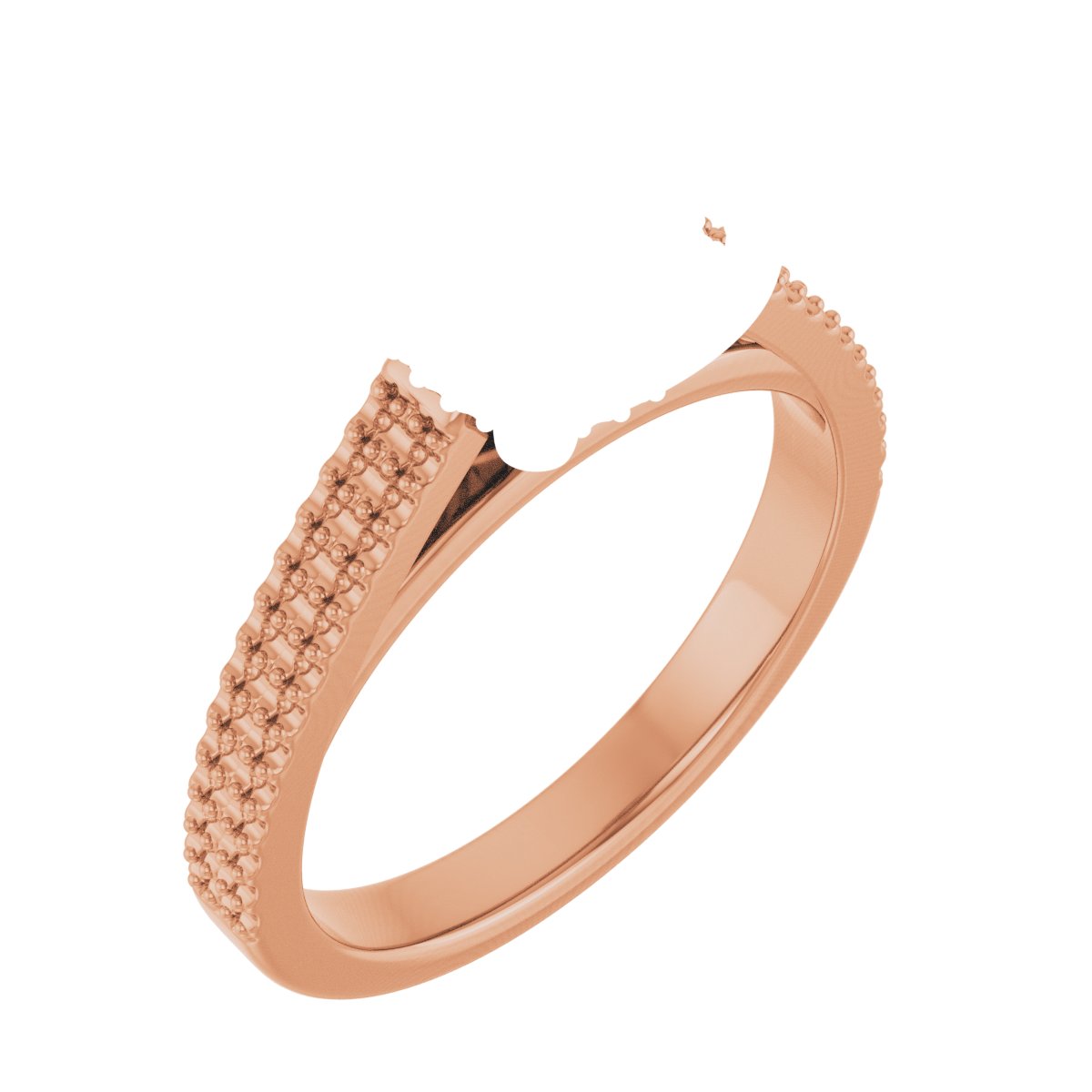 Hidden Halo-Style Engagement Ring