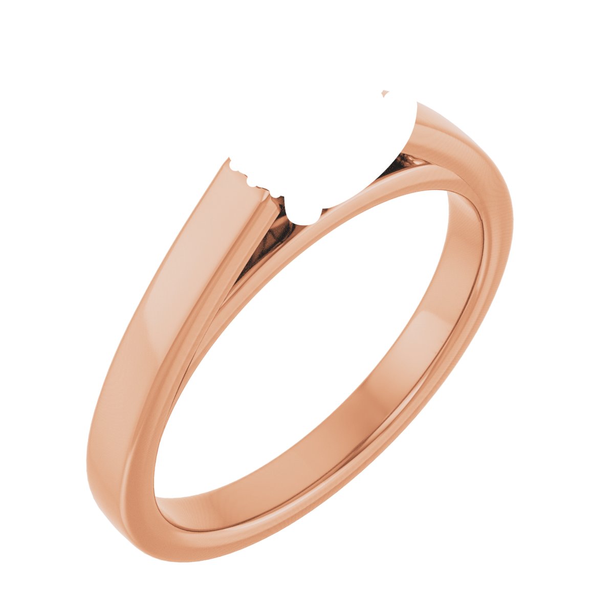 Hidden Halo-Style Engagement Ring