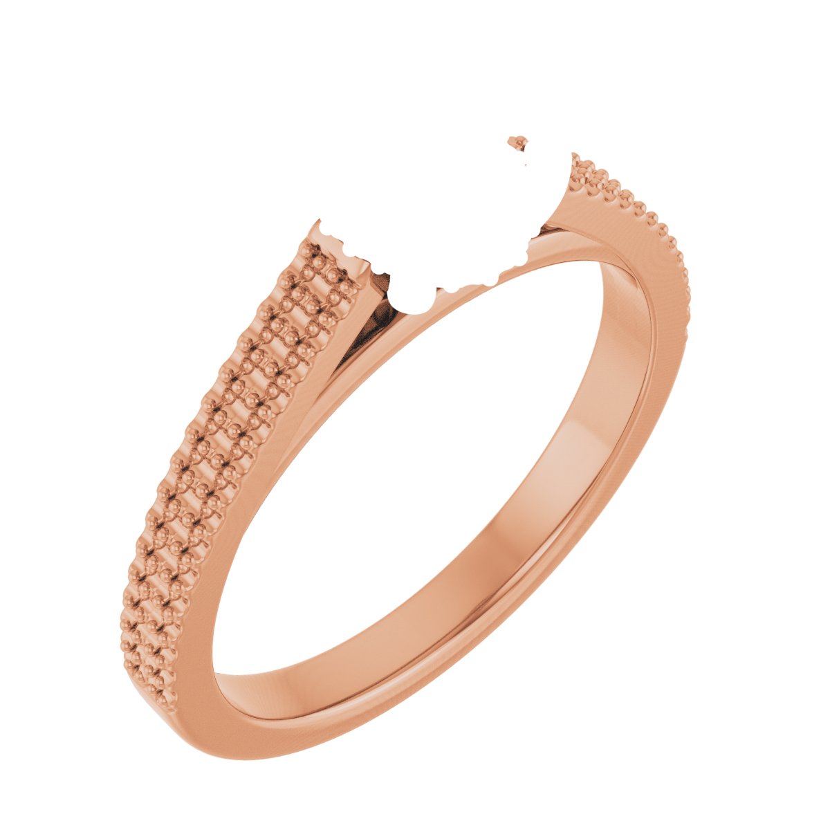 Hidden Halo-Style Engagement Ring