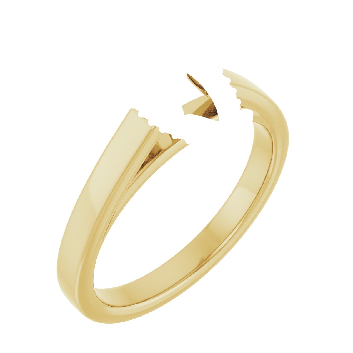 Hidden Halo-Style Engagement Ring