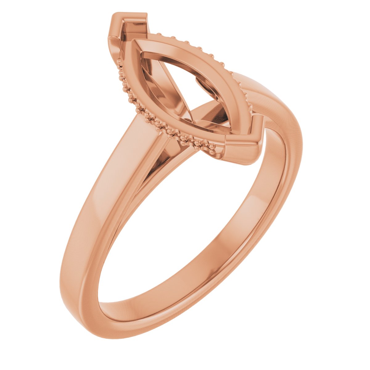 Hidden Halo-Style Engagement Ring