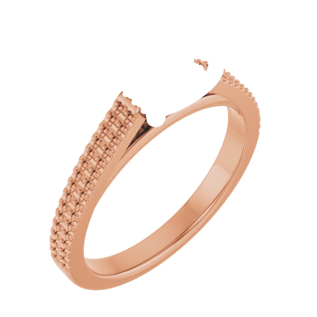 Hidden Halo-Style Engagement Ring
