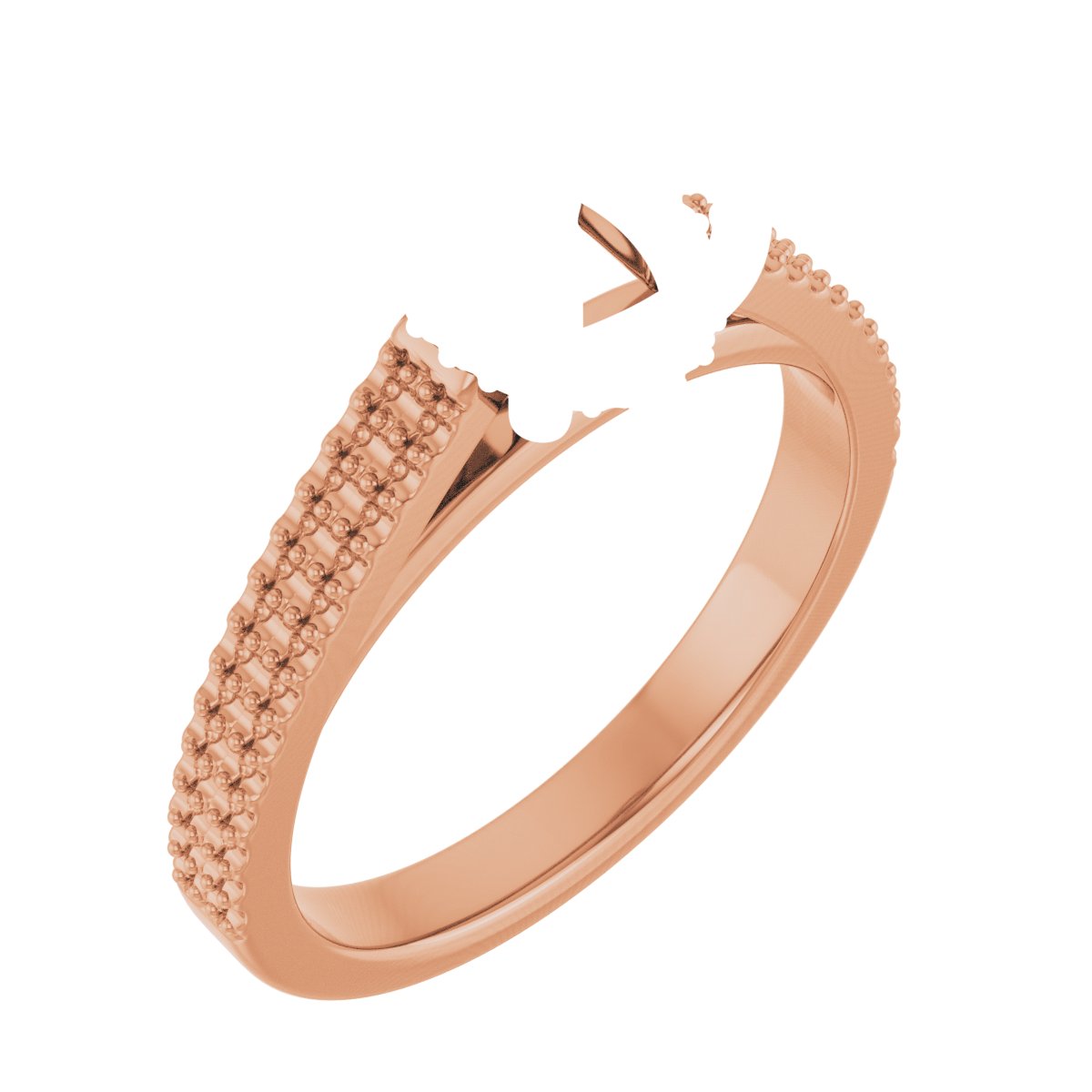 Hidden Halo-Style Engagement Ring