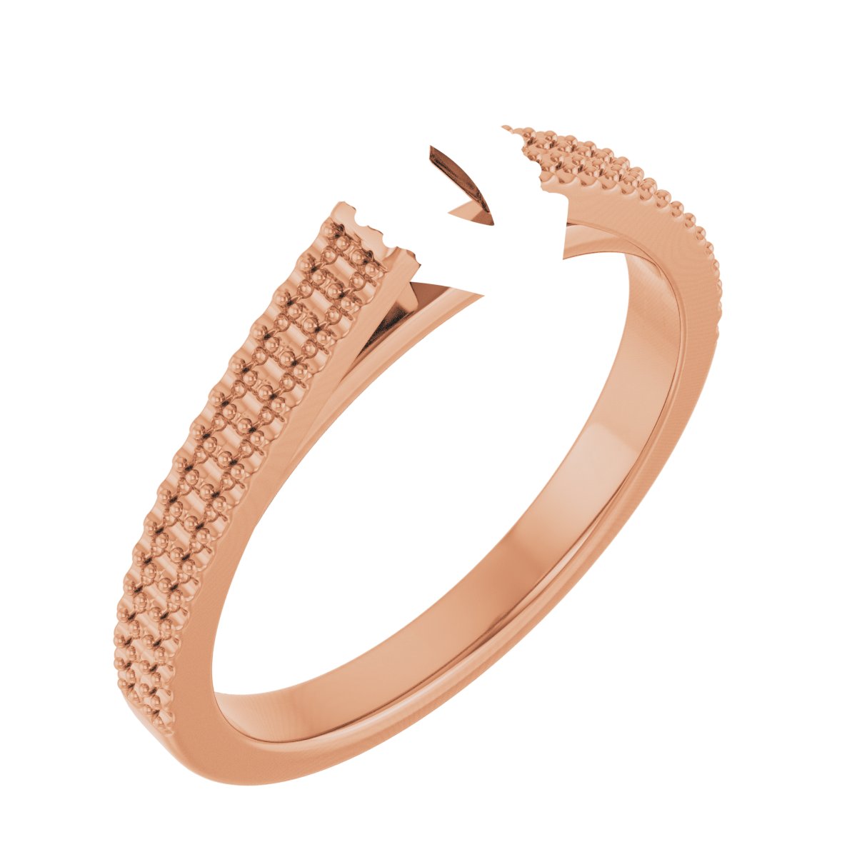 Hidden Halo-Style Engagement Ring