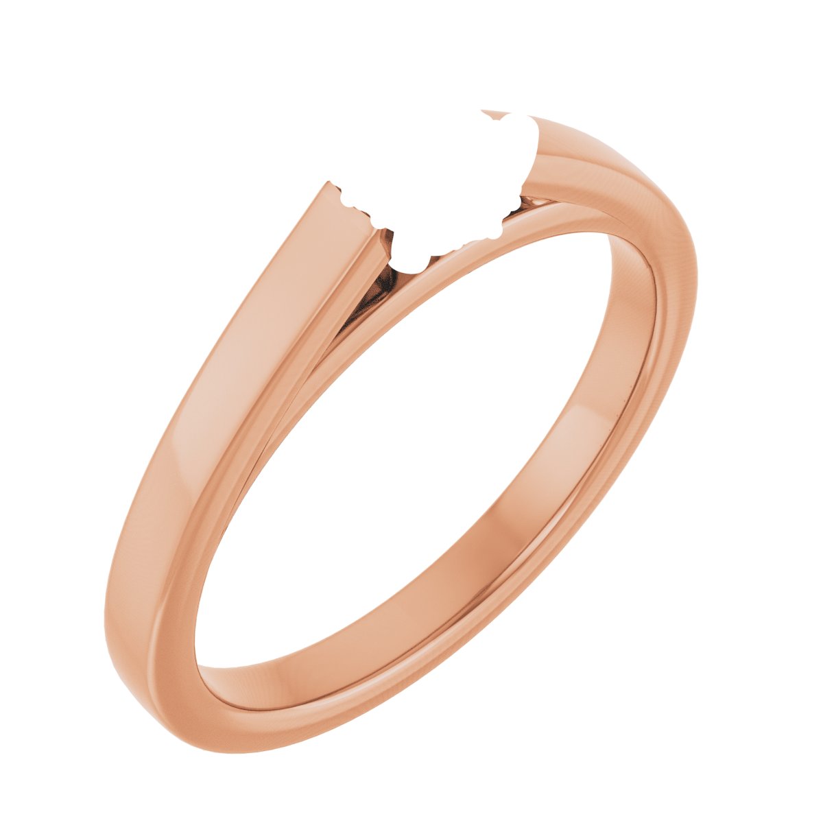 Hidden Halo-Style Engagement Ring