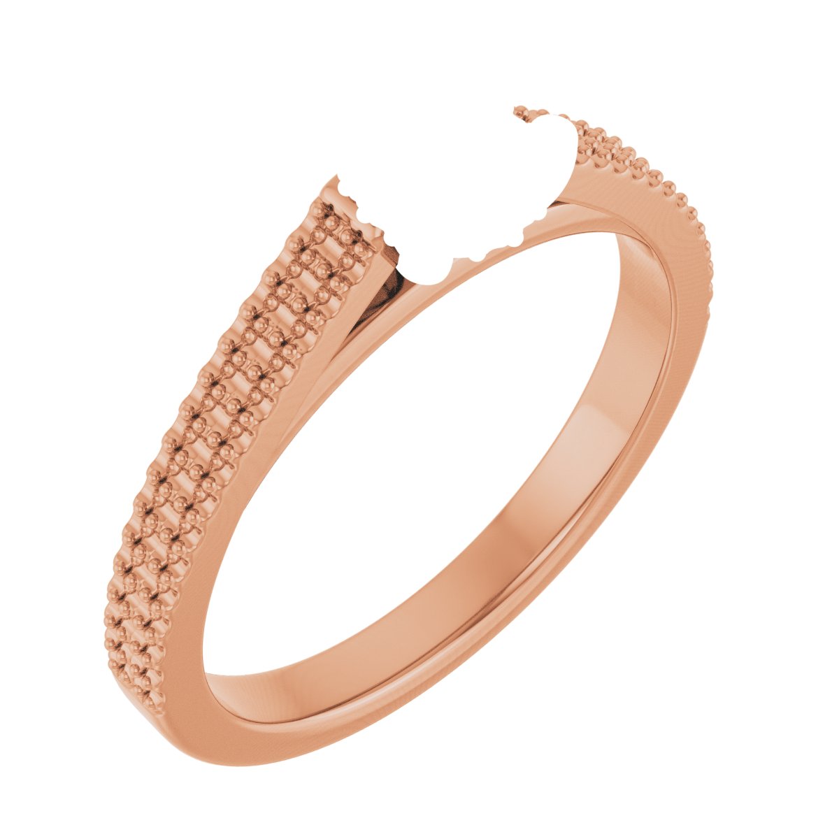Hidden Halo-Style Engagement Ring