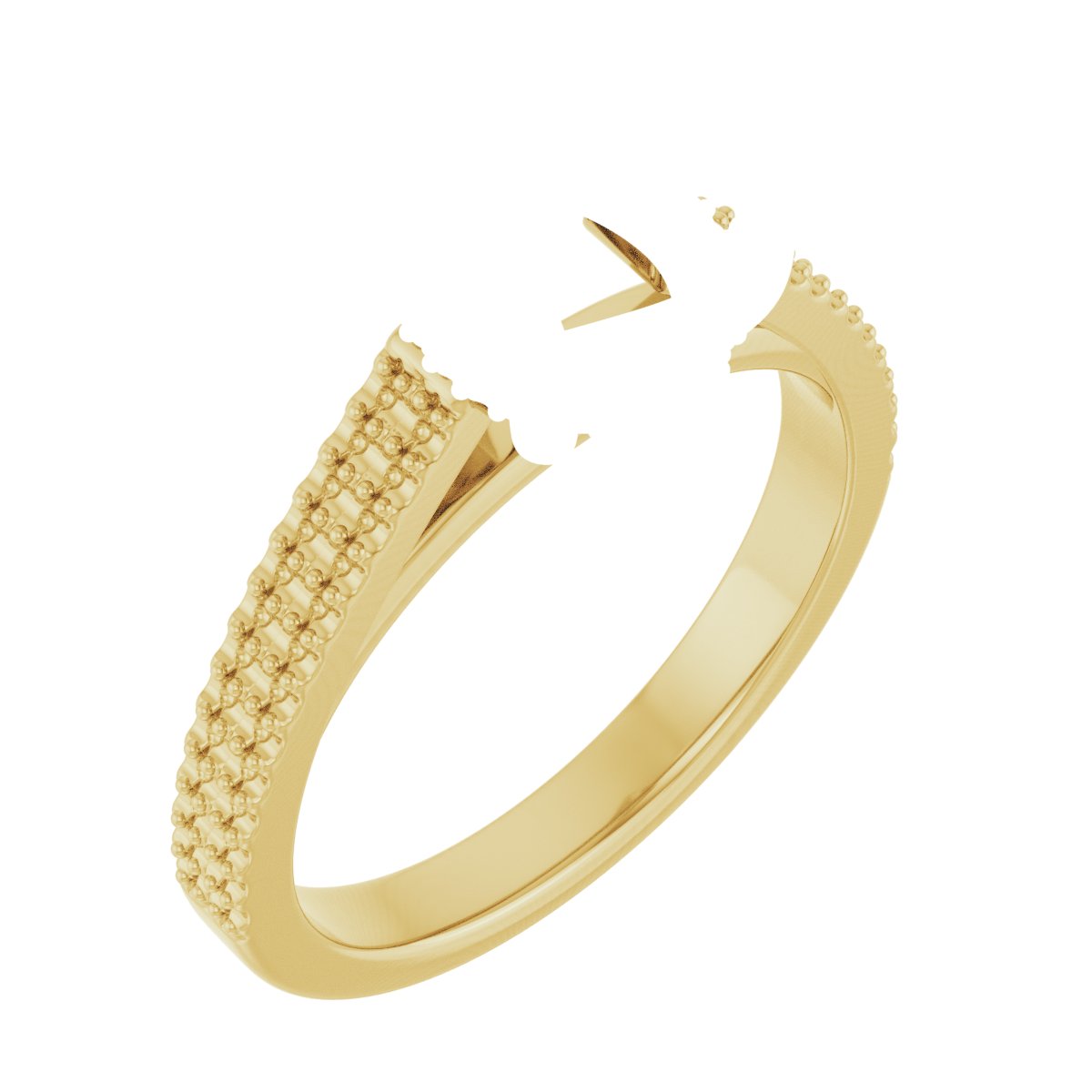 Hidden Halo-Style Engagement Ring