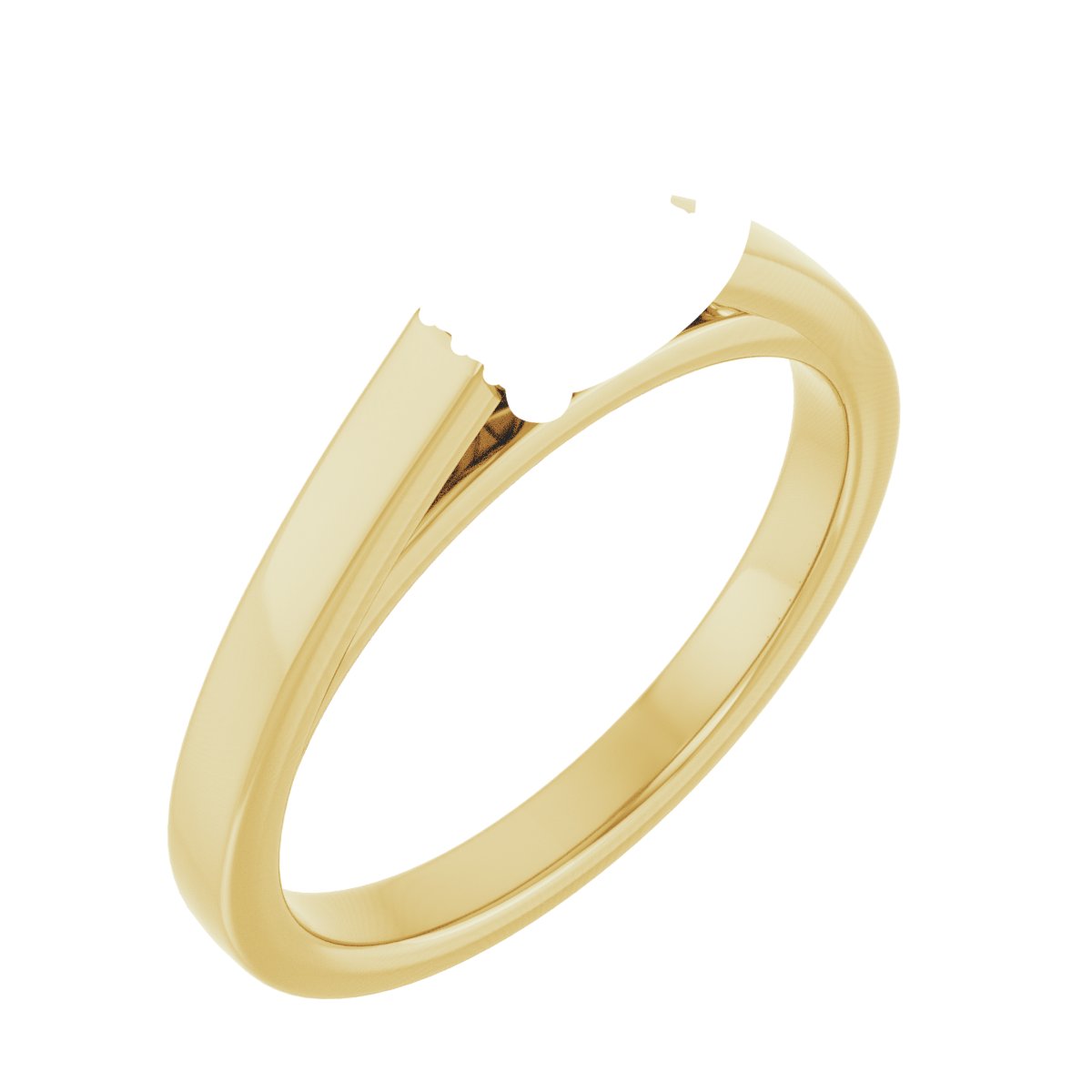 Hidden Halo-Style Engagement Ring
