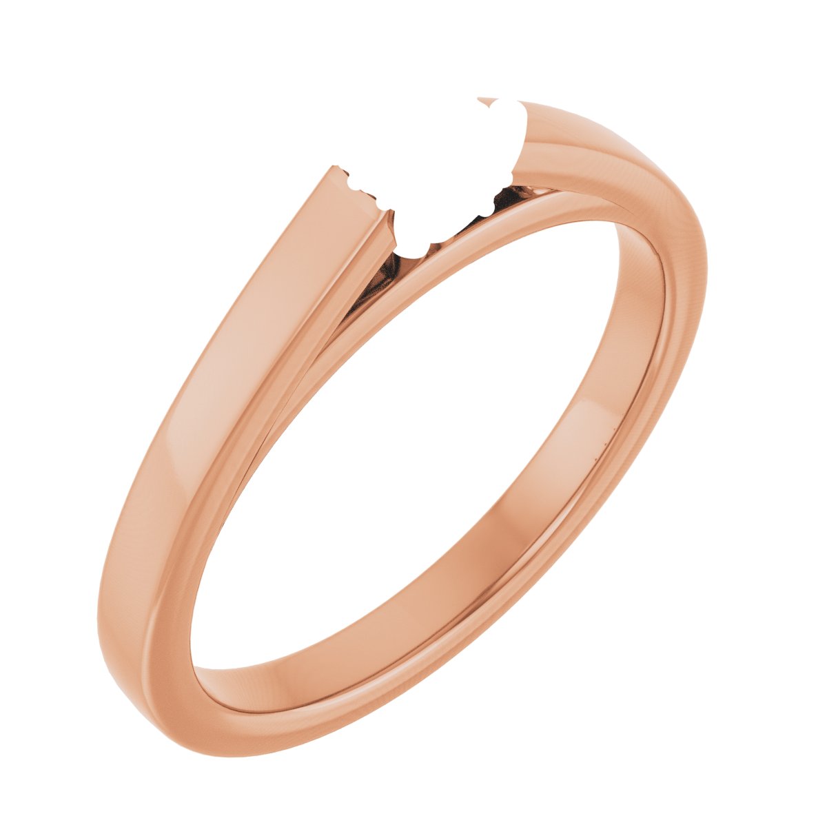 Hidden Halo-Style Engagement Ring