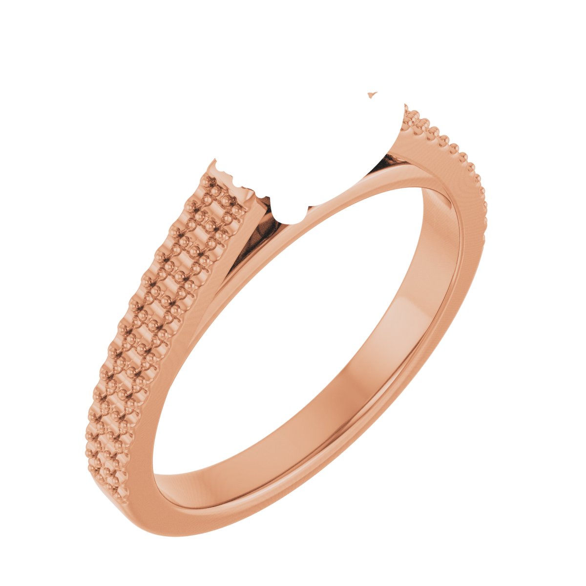 Hidden Halo-Style Engagement Ring