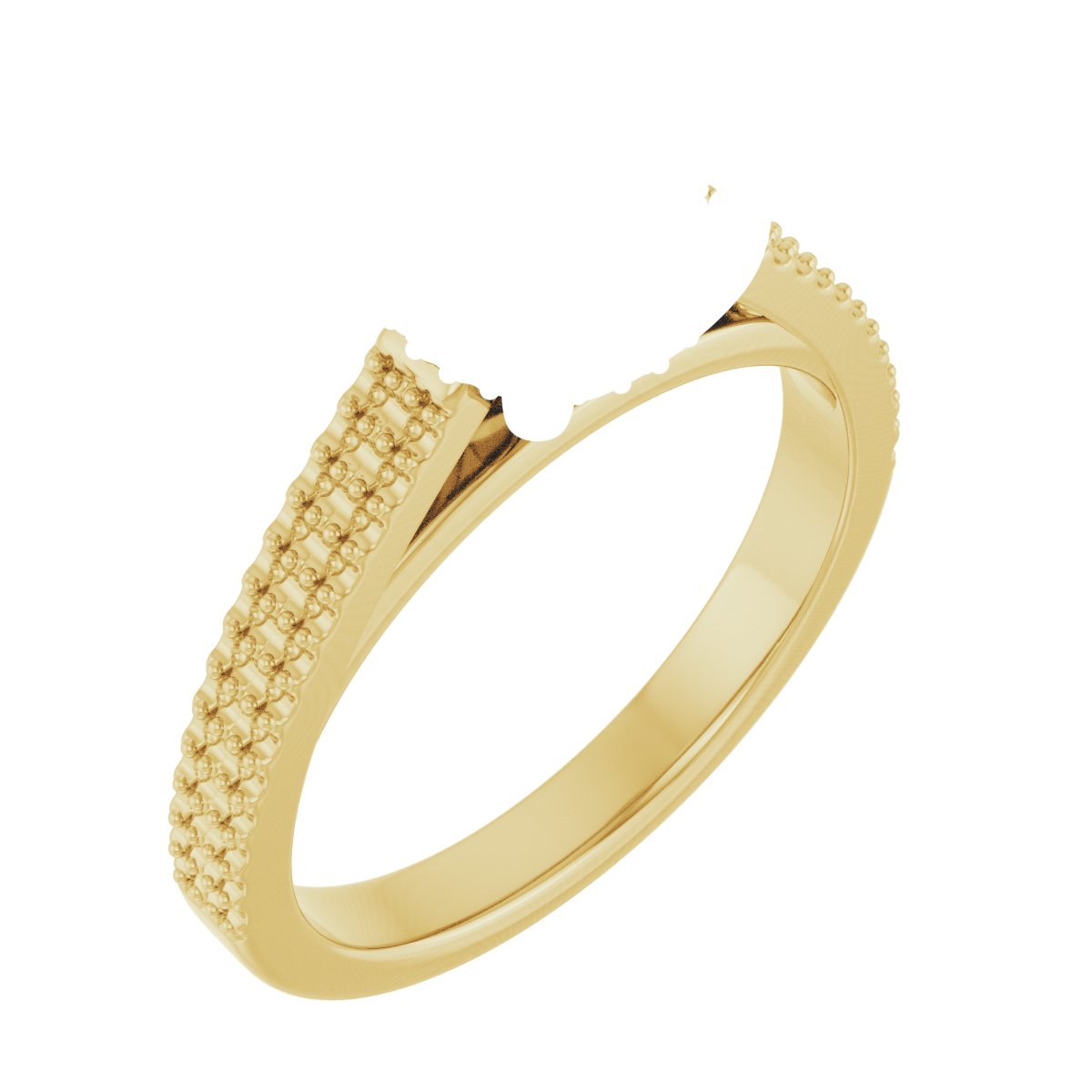 Hidden Halo-Style Engagement Ring