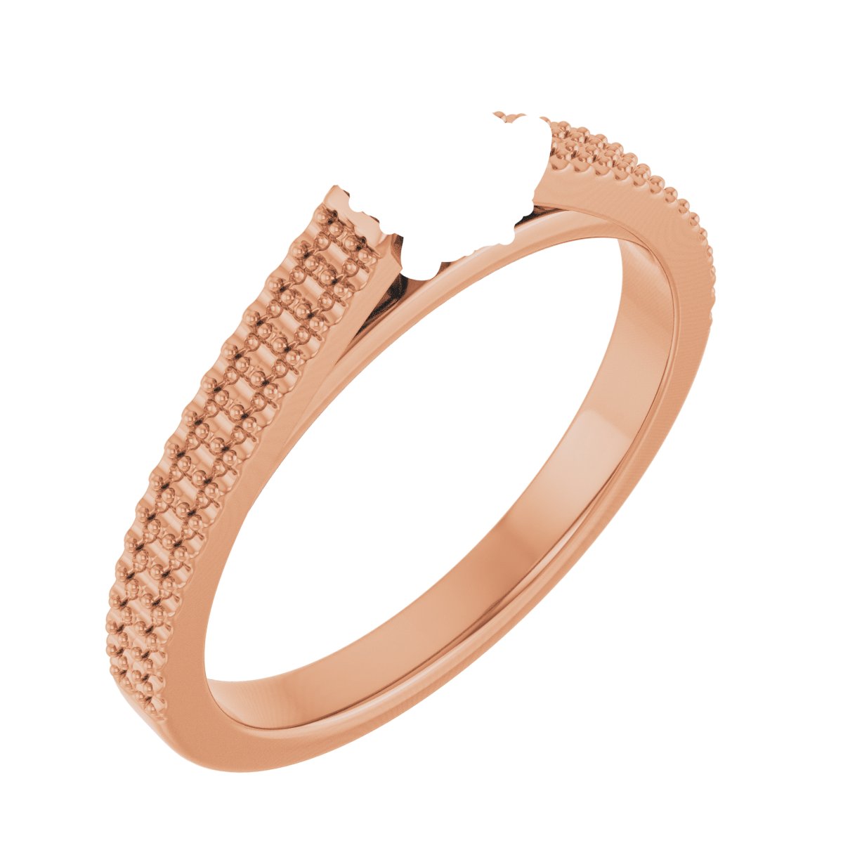 Hidden Halo-Style Engagement Ring