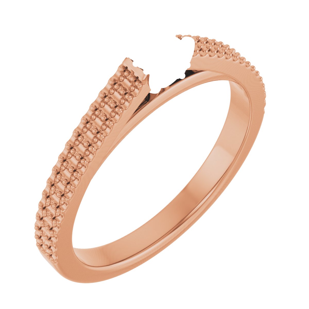 Hidden Halo-Style Engagement Ring
