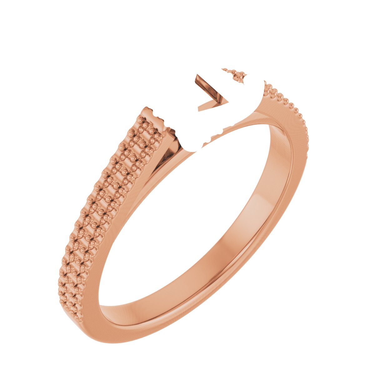 Hidden Halo-Style Engagement Ring