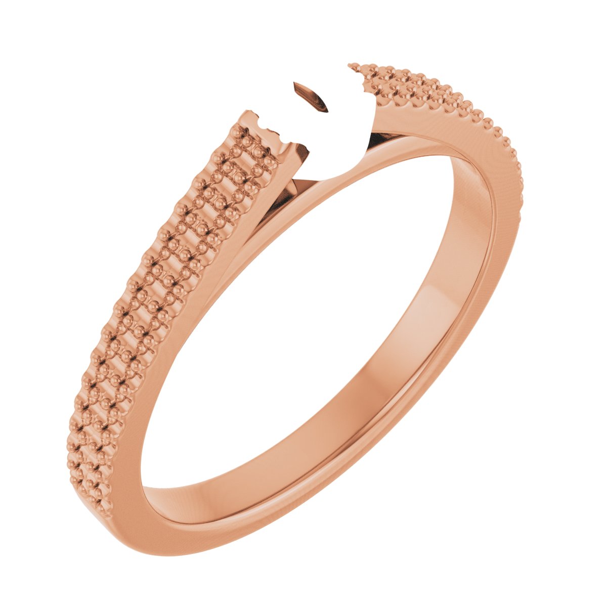 Hidden Halo-Style Engagement Ring